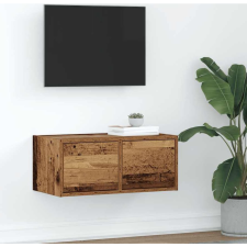 vidaXL antik fa színű szerelt fa TV-szekrény 60x31x25,5 cm (861504) bútor