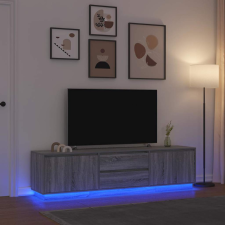 vidaXL antik fa színű TV-szekrény LED-lámpákkal 100x41x50 cm bútor