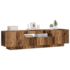 vidaXL Antik Fa TV Szekrény LED-el - 160 cm bútor
