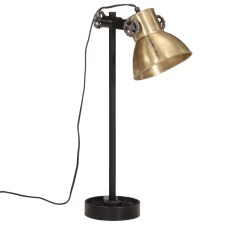 vidaXL antik sárgaréz asztali lámpa 25 W 15x15x55 cm E27 világítás