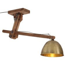 vidaXL Antik sárgaréz mennyezeti lámpa 25 w 105x30x65-108 cm e27 világítás