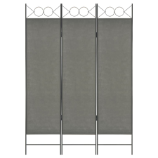 vidaXL antracitszürke 3-paneles paraván 120 x 180 cm bútor
