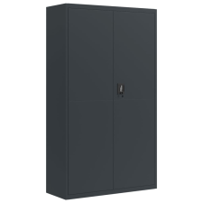vidaXL antracitszürke acél irattartó szekrény 105 x 40 x 180 cm (339771) bútor