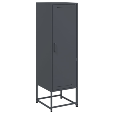 vidaXL antracitszürke acél magasszekrény 36 x 39 x 123 cm (846526) bútor