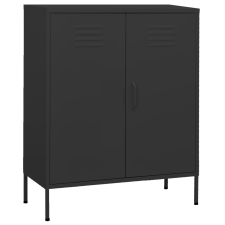 vidaXL antracitszürke acél tárolószekrény 80 x 35 x 101,5 cm irattároló szekrény