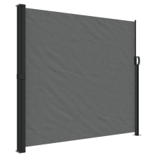 vidaXL antracitszürke behúzható oldalsó napellenző 180 x 600 cm (4004548) kerti bútor