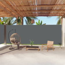 vidaXL antracitszürke behúzható oldalsó napellenző 220 x 1000 cm kerti bútor