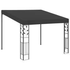 vidaXL antracitszürke falra szerelhető pavilon 3 x 3 x 2,5 m kerti bútor