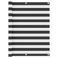 vidaXL Antracitszürke-fehér oxford-szövet erkélyparaván 120 x 500 cm kerti bútor