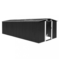 vidaXL Antracitszürke fém kerti fészer 257 x 580 x 181 cm kerti tárolás