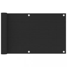 vidaXL Antracitszürke HDPE erkélynapellenző 75 x 500 cm kerti bútor