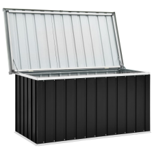 vidaXL antracitszürke kerti tárolóláda 129 x 67 x 65 cm (46263) kerti tárolás