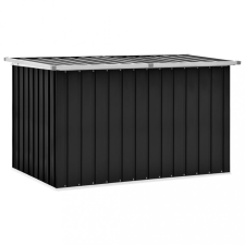 vidaXL Antracitszürke kerti tárolóláda 149 x 99 x 93 cm kerti tárolás