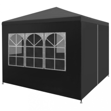 vidaXL Antracitszürke partisátor 3 x 3 m sátor