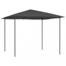 vidaXL Antracitszürke pavilon 3 x 3 x 2,6 m 160 g/m² kerti bútor
