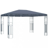 vidaXL Antracitszürke pavilon 400 x 300 cm
