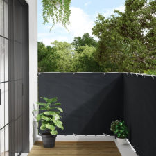 vidaXL antracitszürke PVC kerti belátás elleni paraván 400x120 cm kerti bútor