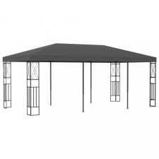 vidaXL antracitszürke szövetpavilon 3 x 6 m kerti bútor