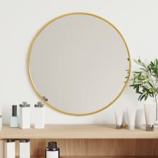 vidaXL arany falitükör Ø 40 cm Kerek bútor