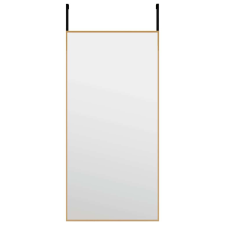 vidaXL Arany üveg és alumínium ajtótükör 30x60 cm bútor
