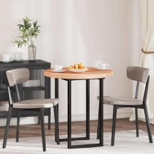 vidaXL Asztallap Egyéb Világosbarna Ø 70 x 4 cm Masszív tölgyfa bútor