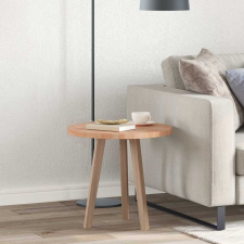 vidaXL Asztallap Világosbarna Ø 50 x 2.5 cm Masszív tölgyfa bútor