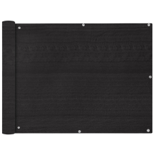 vidaXL balkon napellenző HDPE 90x600 cm Antracit kerti bútor