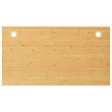 vidaXL bambusz asztallap 110x60x4 cm bútor