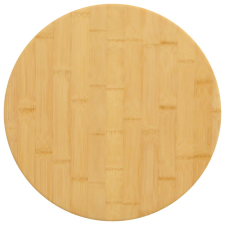 vidaXL bambusz asztallap Ø40 x 4 cm bútor