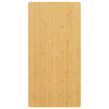 vidaXL bambusz asztallap 40 x 80 x 2,5 cm bútor
