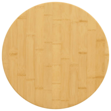 vidaXL bambusz asztallap Ø50 x 1,5 cm bútor