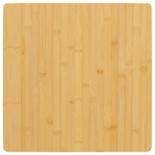 vidaXL bambusz asztallap 60 x 60 x 2,5 cm bútor