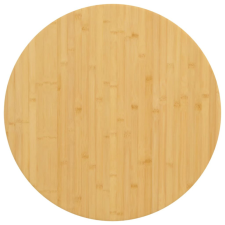 vidaXL bambusz asztallap Ø70 x 2,5 cm bútor
