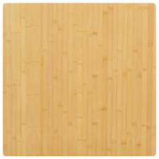 vidaXL Bambusz asztallap 70 x 70 x 2,5 cm bútor