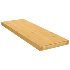 vidaXL bambusz fali polc 60x20x2,5 cm bútor