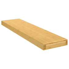 vidaXL bambusz fali polc 80x20x4 cm bútor