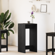 vidaXL Bárasztal Fekete Tölgy 51x50x103,5 cm Műgyanta bútor