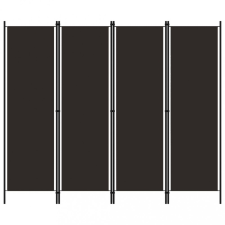 vidaXL Barna 4 paneles paraván 200 x 180 cm bútor