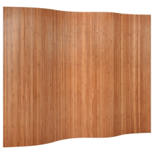 vidaXL barna bambusz térelválasztó 165 x 250 cm (376992) bútor