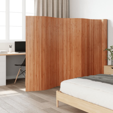 vidaXL barna bambusz térelválasztó 165 x 800 cm bútor