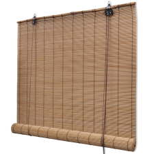 vidaXL barna bambuszroló 80 x 220 cm redőny