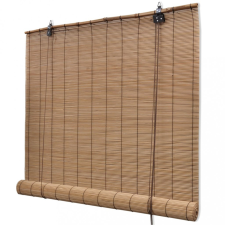 vidaXL Barna bambuszroló 80 x 220 cm lakástextília