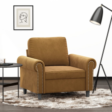 vidaXL barna bársony kanapéfotel 60 cm bútor