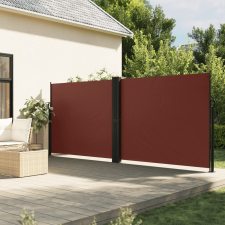 vidaXL barna behúzható oldalsó napellenző 180 x 600 cm kerti bútor