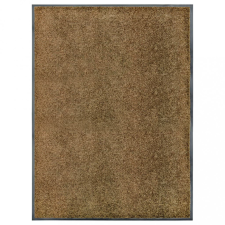 vidaXL barna kimosható lábtörlő 90 x 120 cm lakástextília