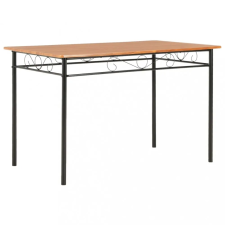 vidaXL Barna MDF étkezőasztal 120 x 70 x 75 cm bútor