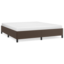 vidaXL barna műbőr ágykeret 160x200 cm (347260) ágy és ágykellék