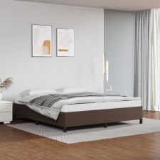 vidaXL barna műbőr ágykeret 180x200 cm ágy és ágykellék