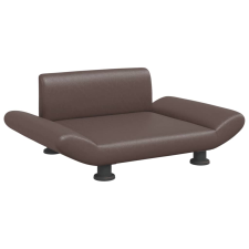 vidaXL barna műbőr kutyaágy 70 x 45 x 28 cm (172003) szállítóbox, fekhely kutyáknak