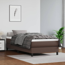 vidaXL barna műbőr zsebrugós ágymatrac 90x200x20 cm ágy és ágykellék